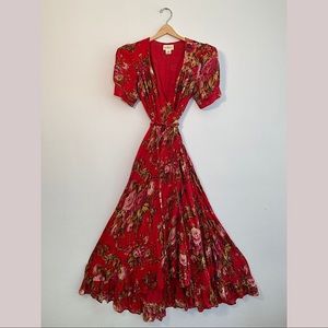 Denim & Supply Ralph Lauren Floral Wrap Dress